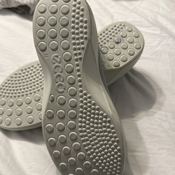 ECCO Soft 7 Wedge Slip-on Sneaker Silver Gray - Picture 7 of 7